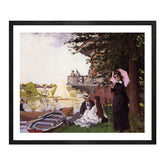 Monet Art Lane In Garden