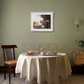 Claude Monet Wall Art The Landing State Poster Framed