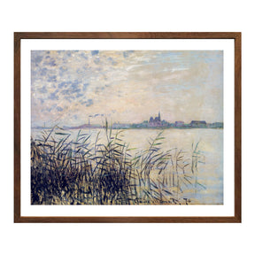 Claude Monet Wall Art The Seine Near Argenteuil Poster Framed