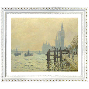 Claude Monet Wall Art The Thames Below Westminster Poster Framed