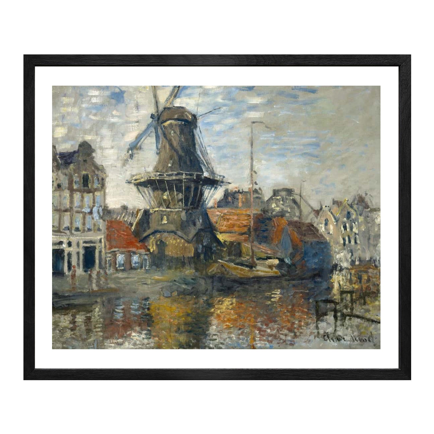 Monet Art Lane In Garden