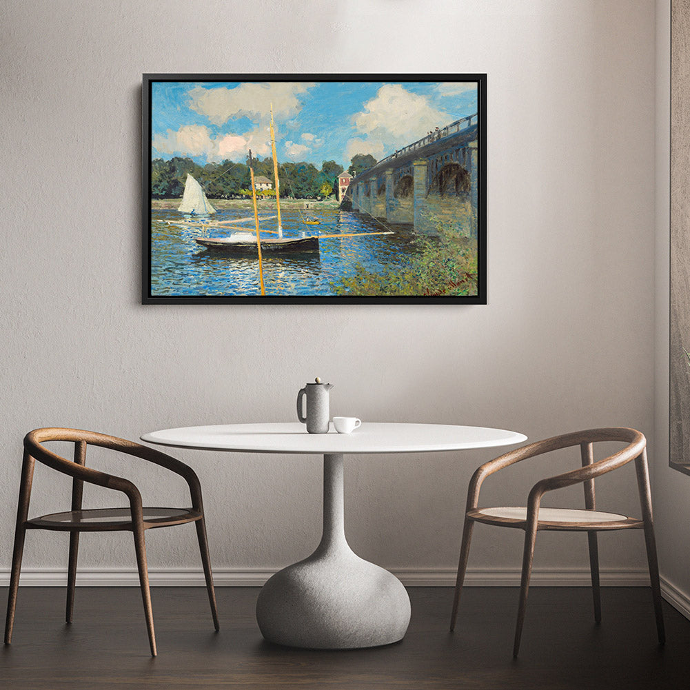 The Bridge At Argenteuil Canvas Art