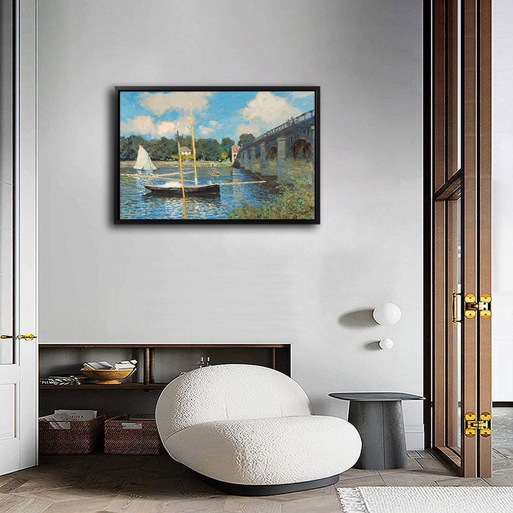 The Bridge At Argenteuil Canvas Art