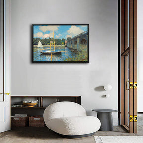 The Bridge At Argenteuil Canvas Art
