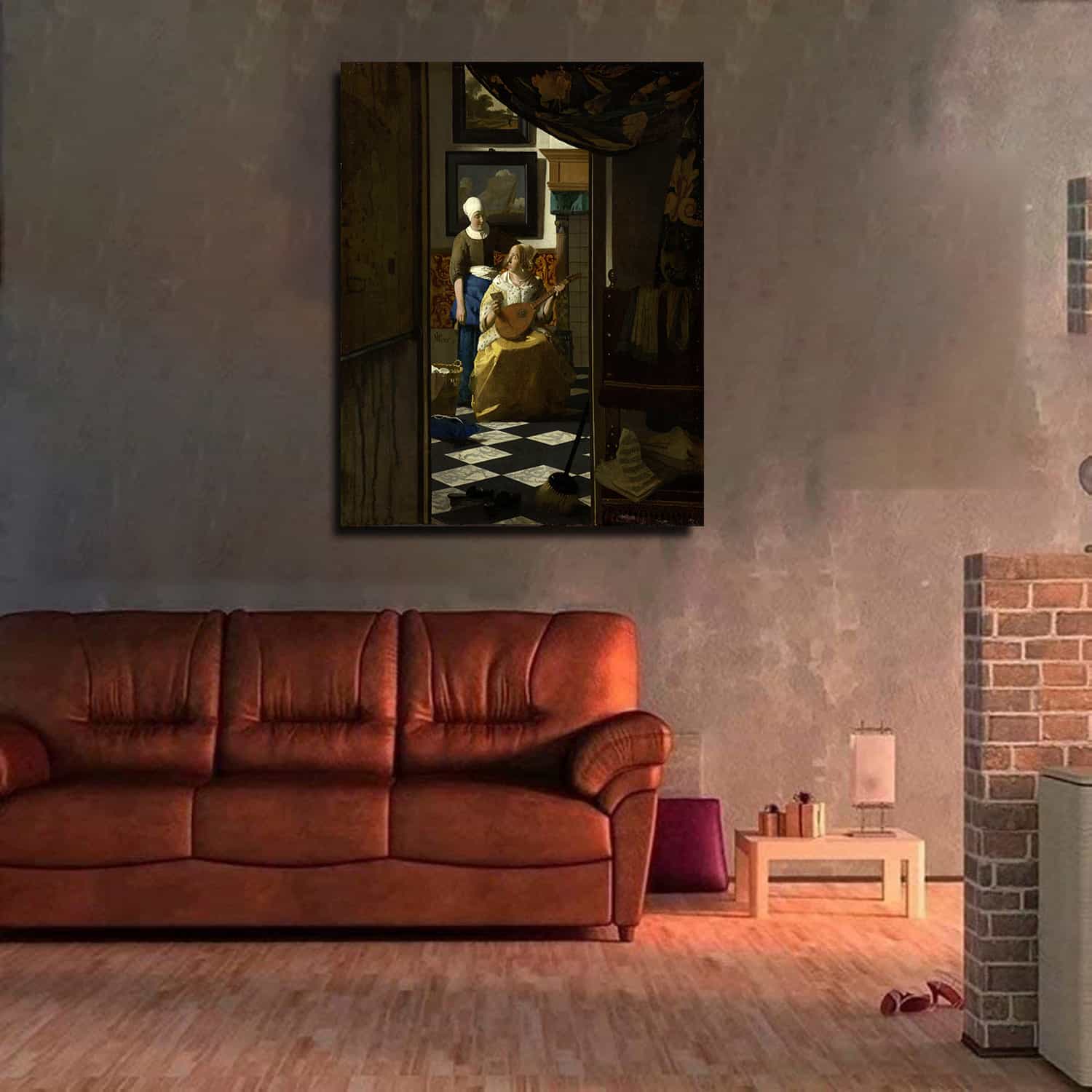 The Love Letter Canvas Art