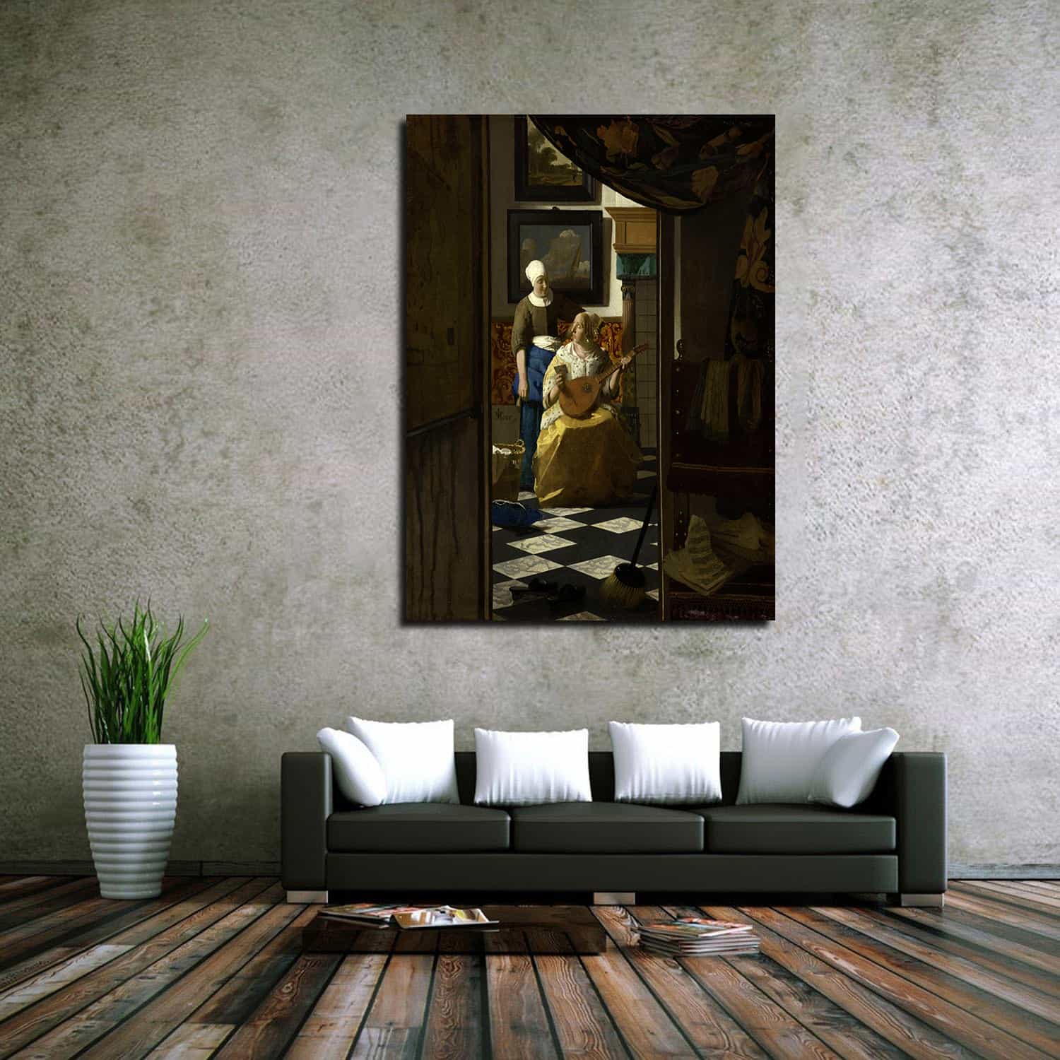 The Love Letter Canvas Art