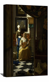 The Love Letter Canvas Art