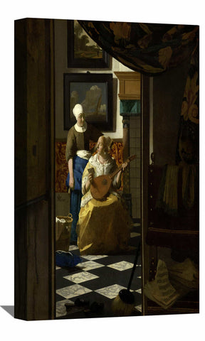 The Love Letter Canvas Art