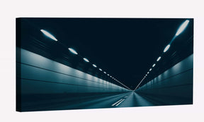 Tunnel Light Canvas Art