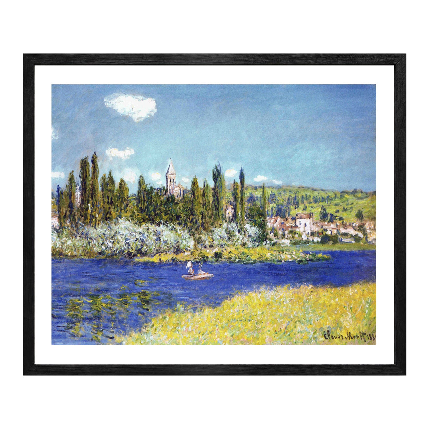 Monet Art Lane In Garden