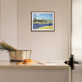 Claude Monet Wall Art Vetheuil Poster Framed