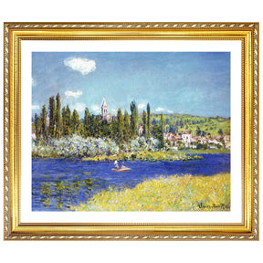 Claude Monet Wall Art Vetheuil Poster Framed