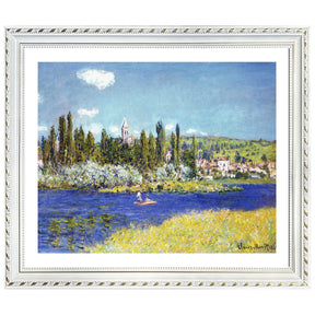 Claude Monet Wall Art Vetheuil In Summer Poster Framed