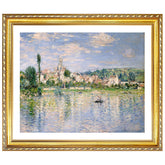 Claude Monet Wall Art Vetheuil In Summer Poster Framed