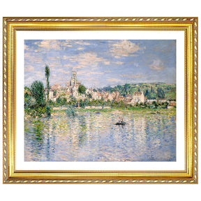 Claude Monet Wall Art Vetheuil In Summer Poster Framed
