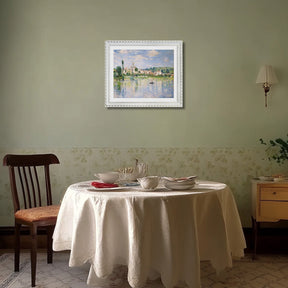Claude Monet Wall Art Vetheuil In Summer Poster Framed