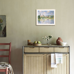 Claude Monet Wall Art Vetheuil In Summer Poster Framed