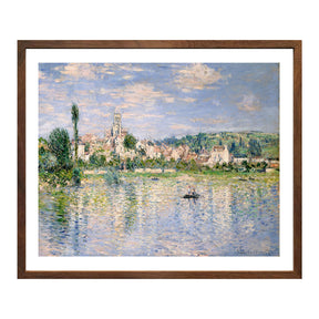 Claude Monet Wall Art Vetheuil Poster Framed