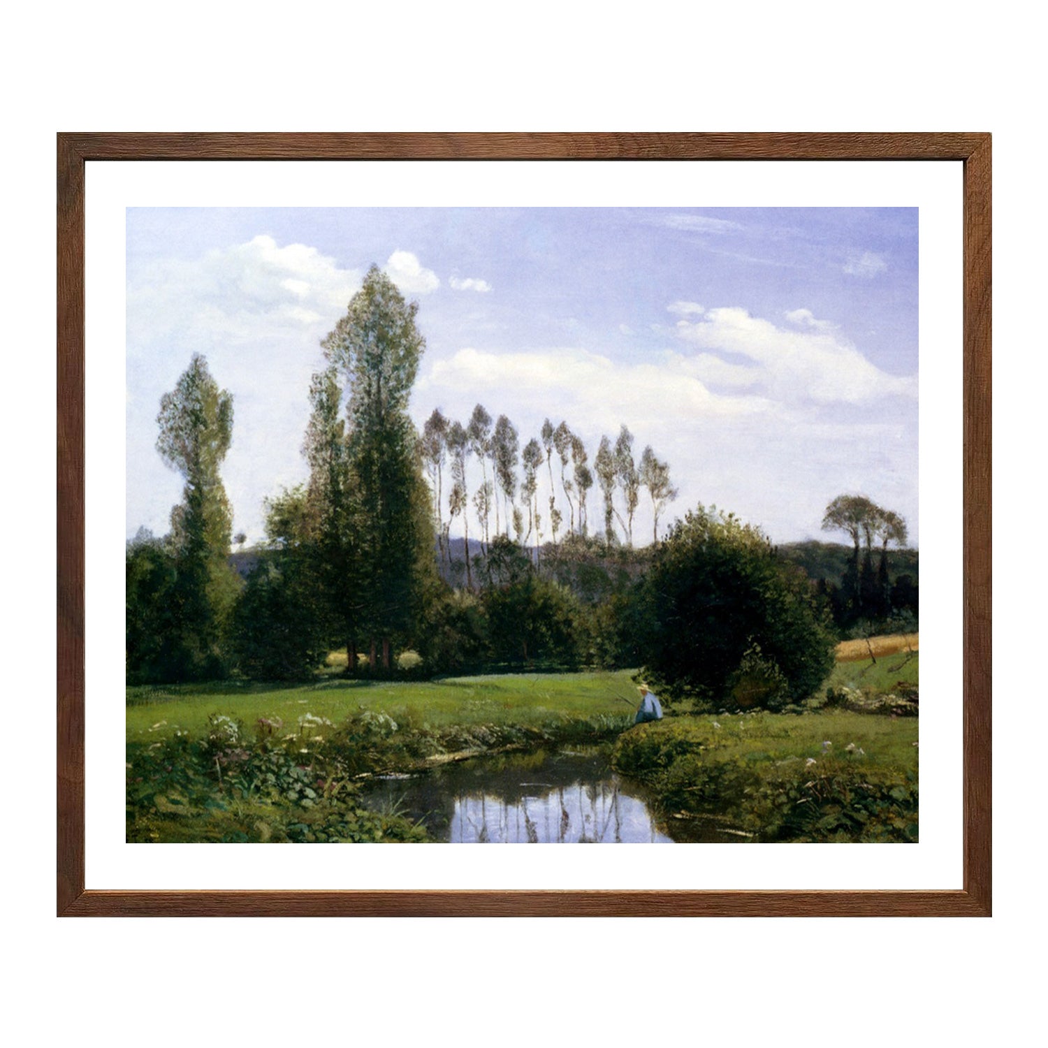 Monet Art Lane In Garden