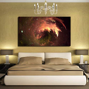 Volcanic Coral Canvas Art