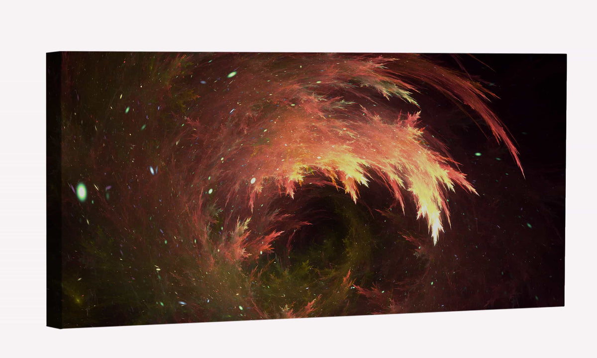 Volcanic Coral Canvas Art