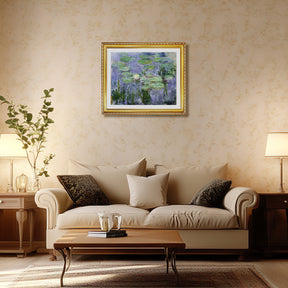 Claude Monet Wall Art Wate Lilies 1896 Poster Framed