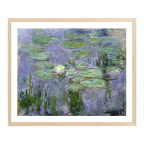 Claude Monet Wall Art Wate Lilies 1896 Poster Framed