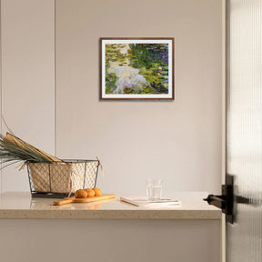 Claude Monet Wall Art Water Lilies 1919 Poster Framed