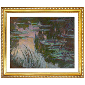 Claude Monet Wall Art Water Lilies Poster Framed