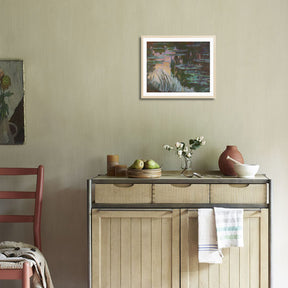 Claude Monet Wall Art Water Lilies Poster Framed