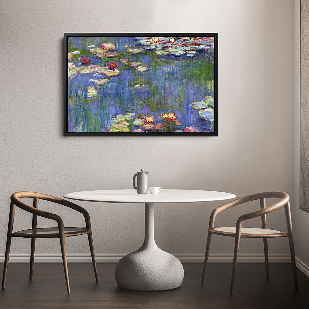 Water Lily Canvas Art