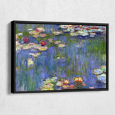 Water Lily Canvas Art