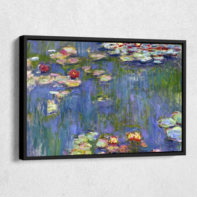 Water Lily Canvas Art