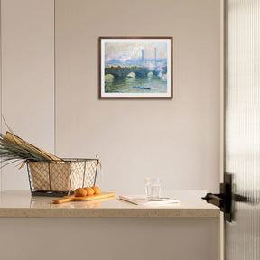 Claude Monet Wall Art Waterloo Bridge London Poster Framed