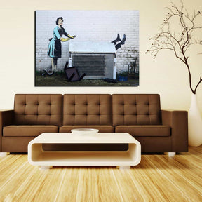 Who Is Banksy Canvas Art