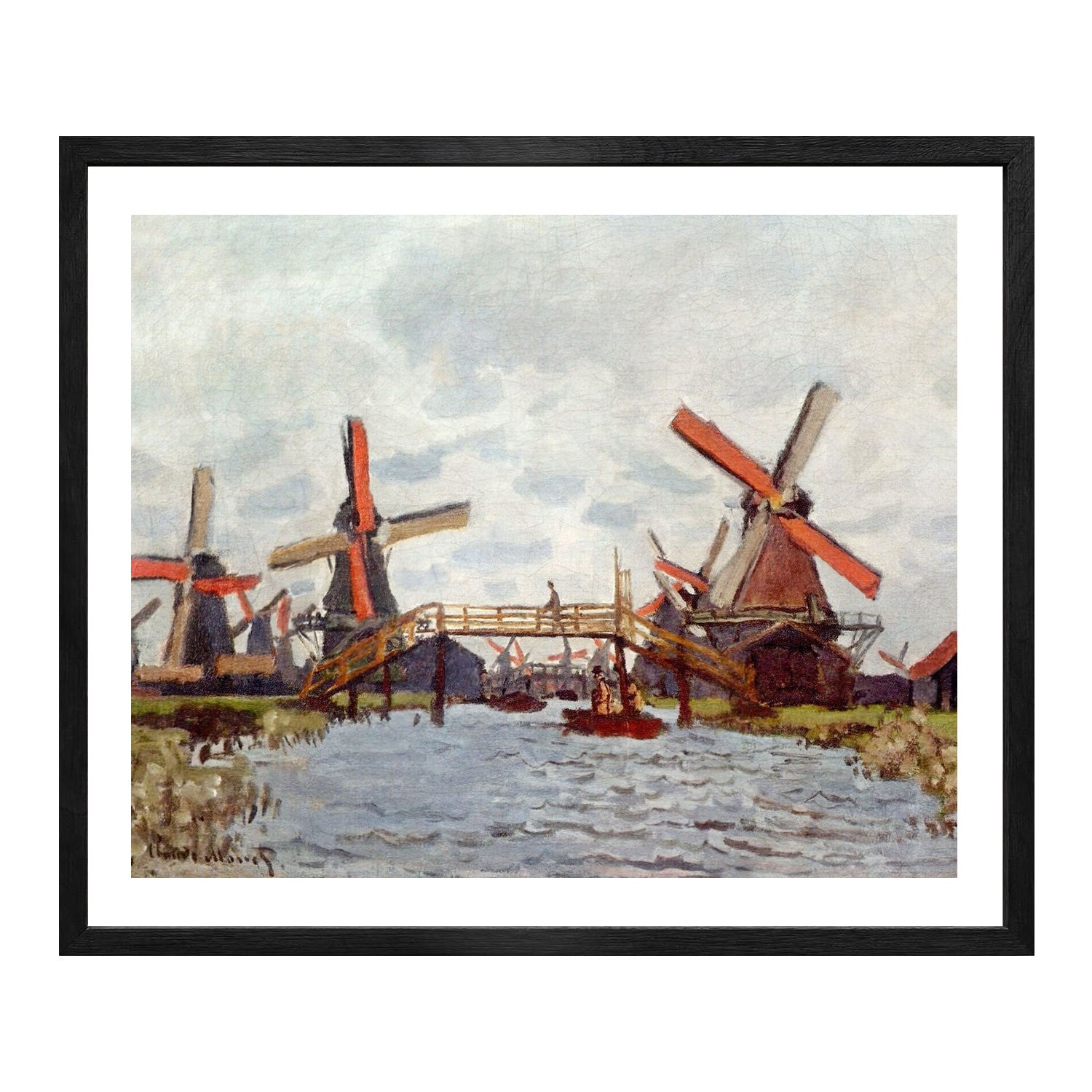 Monet Art Lane In Garden