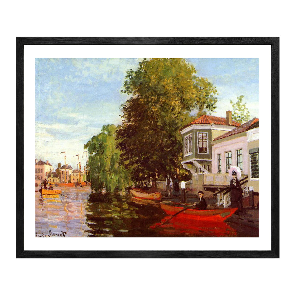 Monet Art Lane In Garden