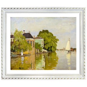 Claude Monet Wall Art Zaandam 1 Poster Framed